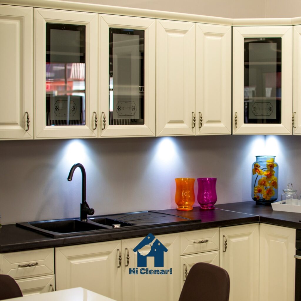 Vacant Kitchen Cleaning without Chimney